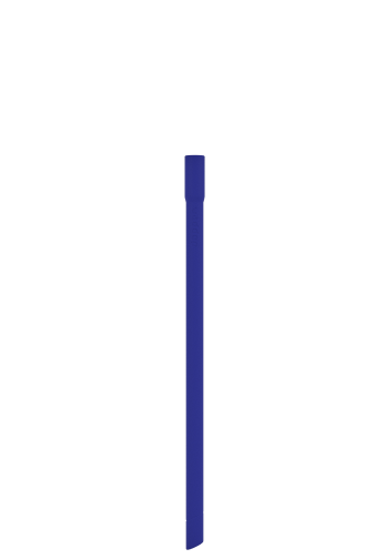 Flip Straw - Silicone Straw - Blue - Large