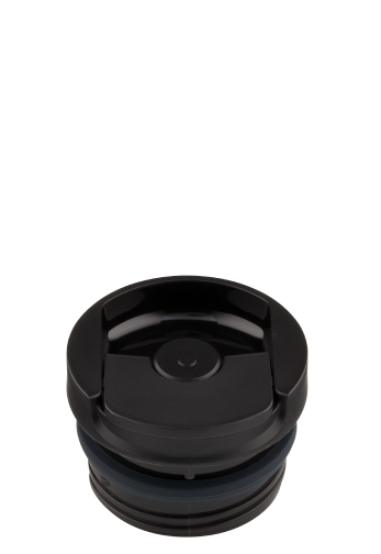 Travel Mug - Blazing Black mug cap