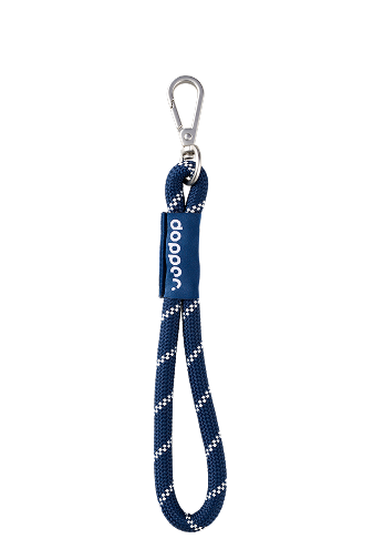 Wrist Cord - Midnight Silver