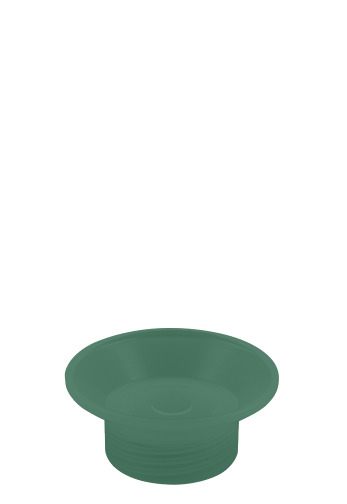 Steel (490 ml) - Canopy Green bottle cap
