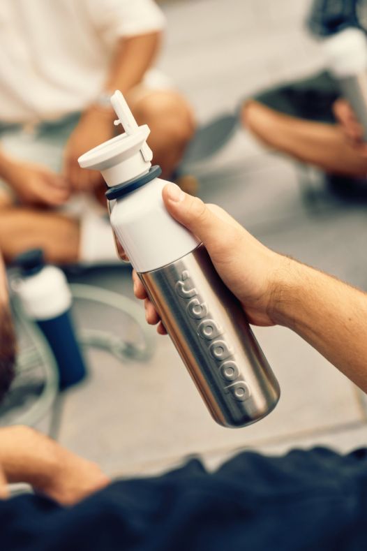 Dopper Flip Straw - White