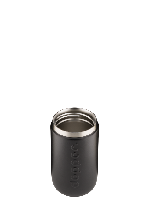Travel Mug (300 ml) - Blazing Black onderkant beker