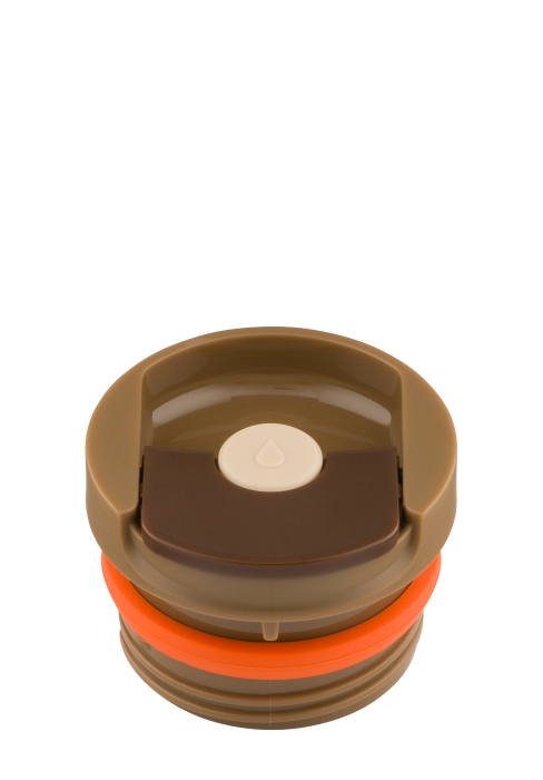 Travel Mug - Earthy Brown bekerdop