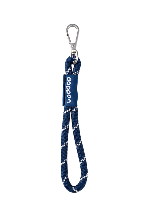Wrist Cord - Midnight Silver